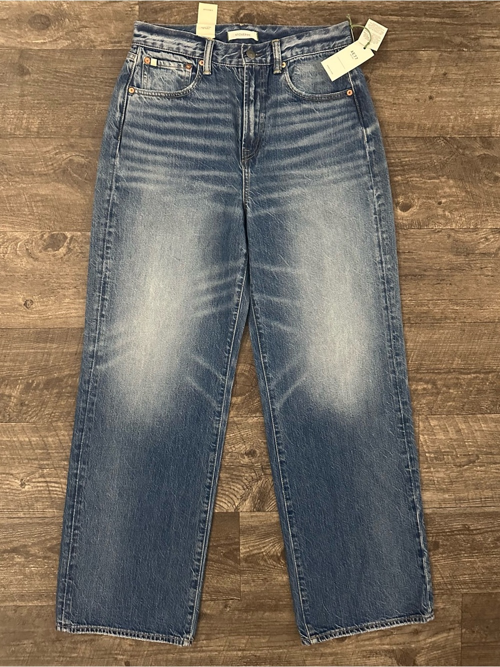 AE77 Premium Stovepipe Jean - Picture 4 of 7